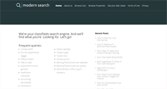 Desktop Screenshot of modernsearch.com.au