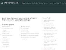 Tablet Screenshot of modernsearch.com.au